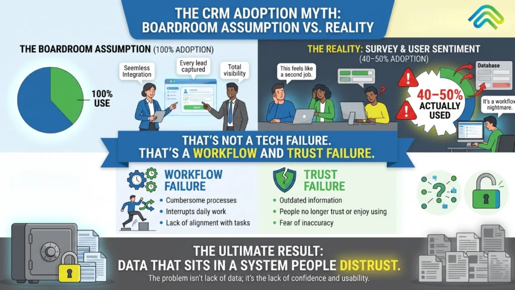 legacy CRM problems